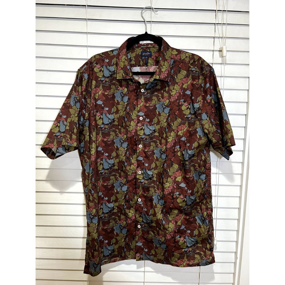 Good Man Brand Short Sleeve Button Up Shirt - Size‎ XXL